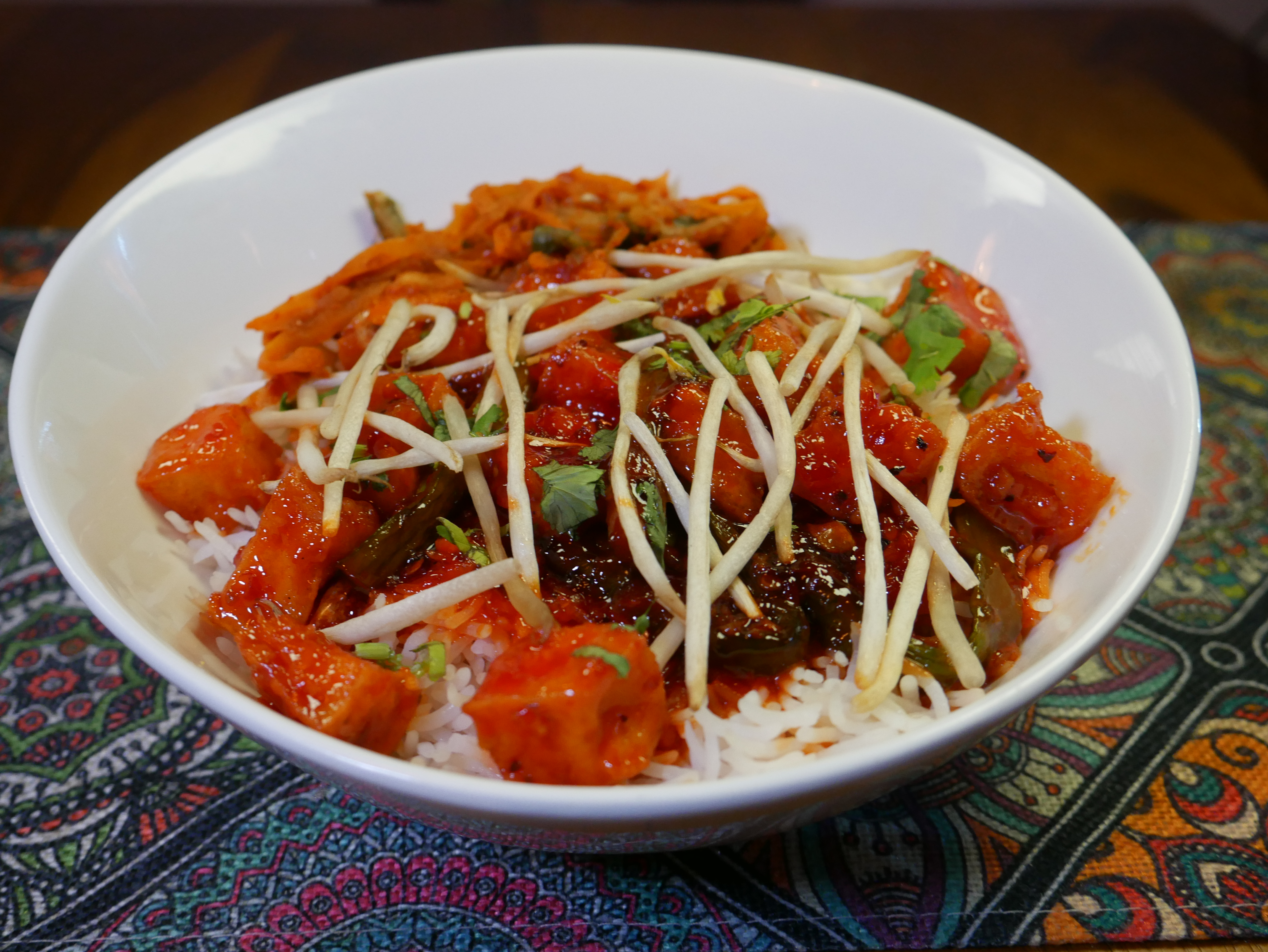 Sticky Tofu Bowl