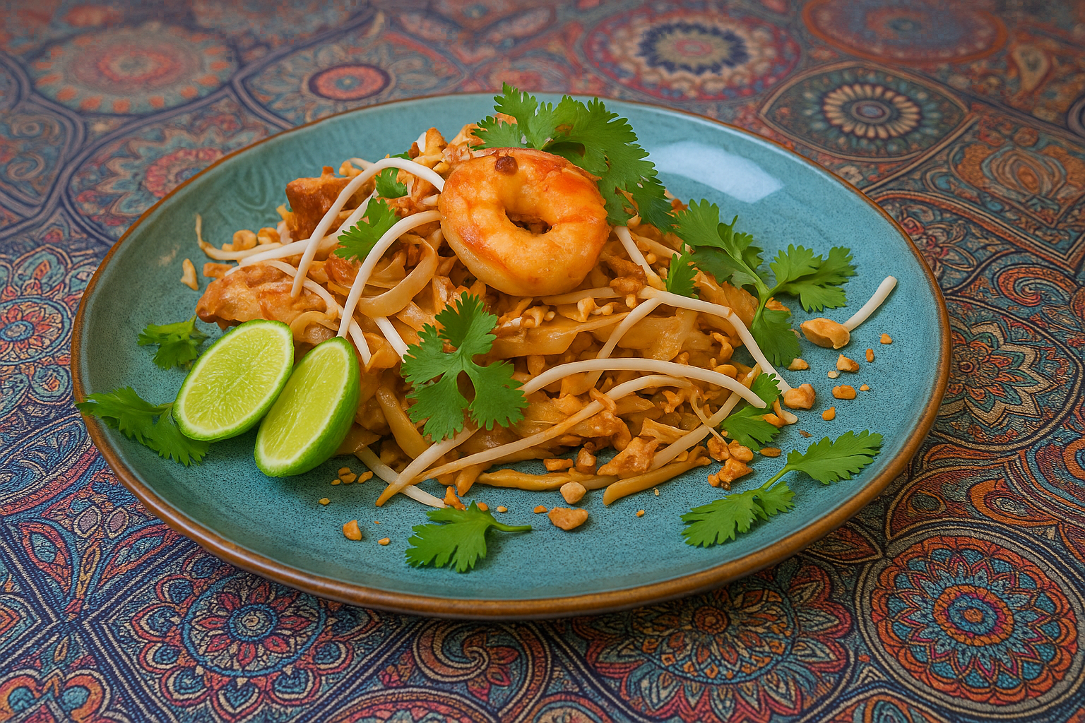Pad Thai shrimps
