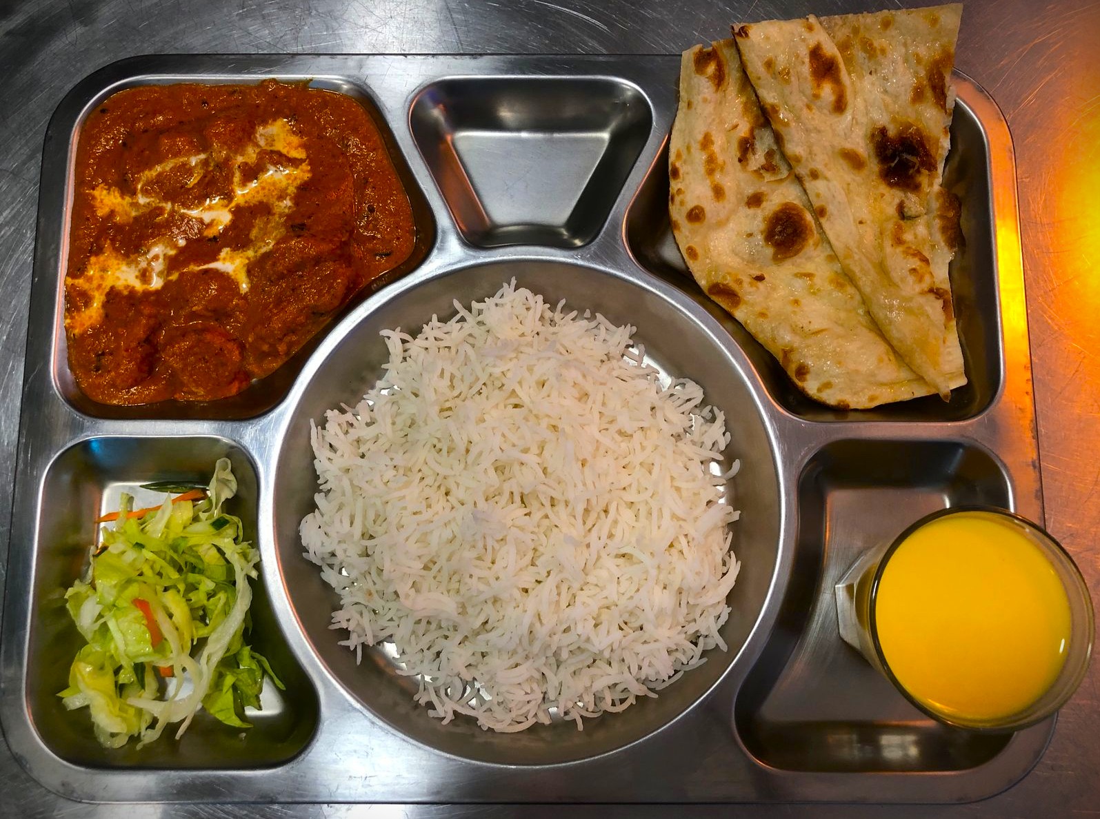 Fresh Monday with Butter Chicken and Rice